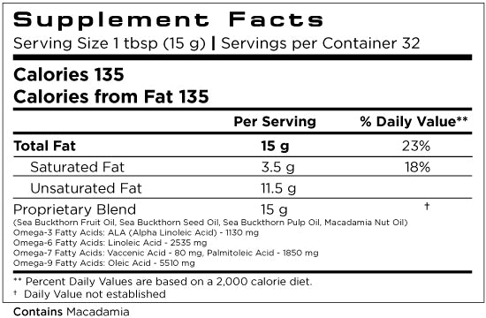Recovery Prebiotic, Omegas, & Fat Pad Renewal*