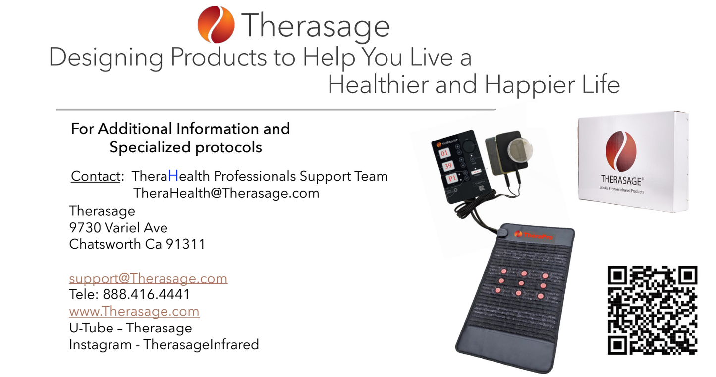 Therapro Large PEMF/Infrared/Red Light Pad 110 Volt only