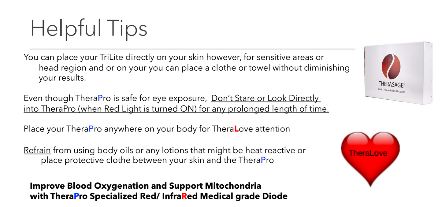 Therapro Large PEMF/Infrared/Red Light Pad 110 Volt only